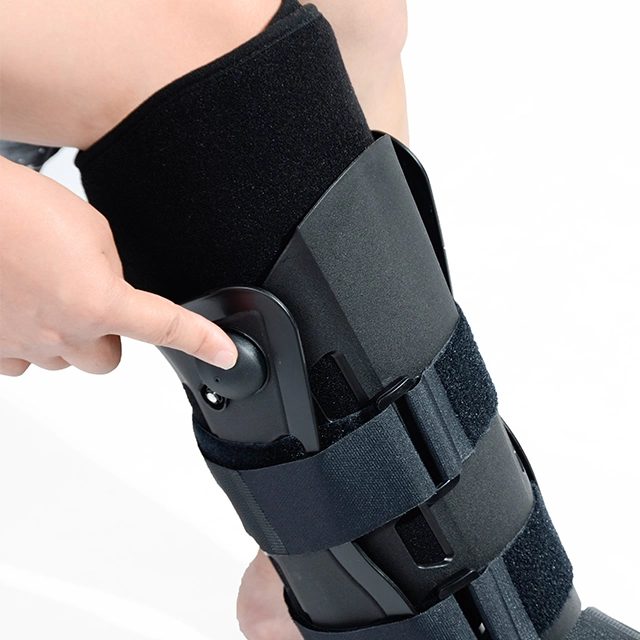 Adjustable Ankle Walker Fixed Walking Foot Boot Sprain Support Braces Feet Treatment