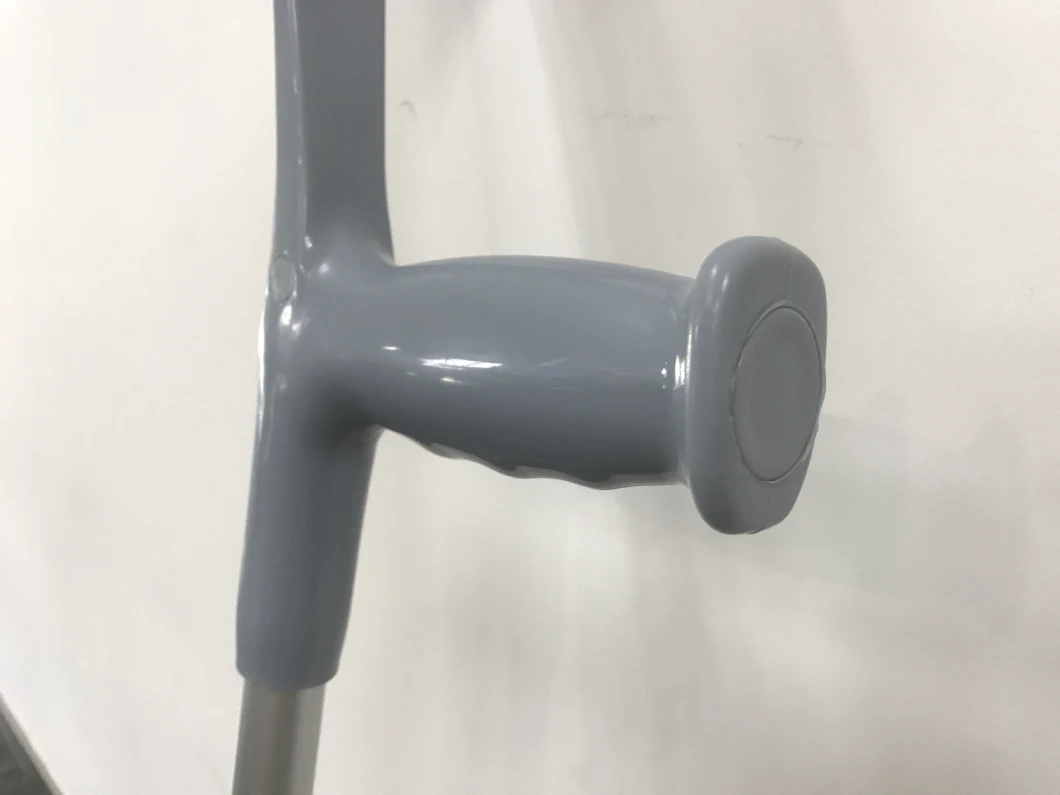 European Style Forearm Crutches Ergonomic Design Portable Assistance, Aluminum Alloy and Adjustable