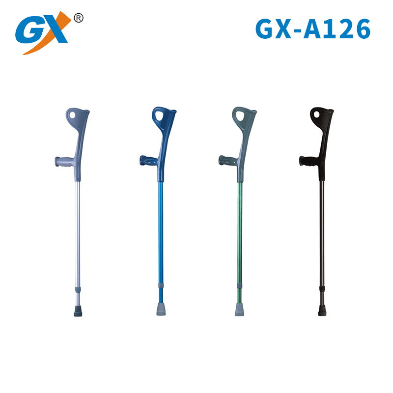 Lightweight Durable Forearm Crutches with Multi Colours for Options