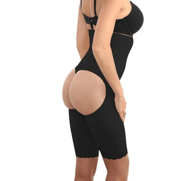 Women Waist Trainer Shapewear Tummy Control Body Shaper Shorts Hi-Waist Butt Lifter Thigh Slimmer