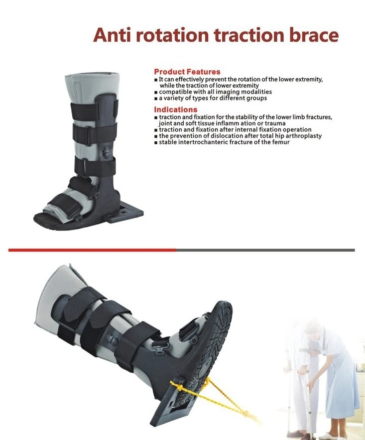 Orthopedic Pneumatic Walker Boots Orthopedic Ankle Cam Walker Brace and Support