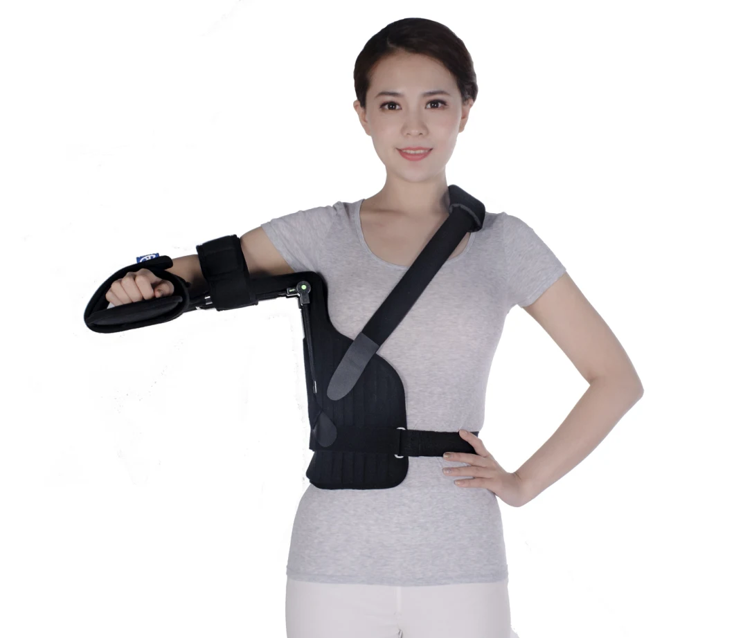 Medical Arm Sling Arm Brace Arm Support Breathable Mesh Shoulder Immobilizer with Splint Strap