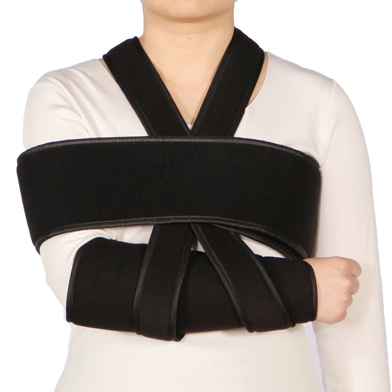 Medical Orthopedic Brace Arm Sling with Split Strap Technology Support