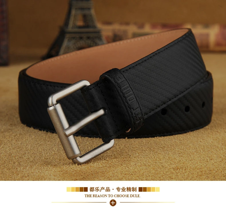 Fashion Leather Belt Brass Pin Buckle Full Grain Cow Leather Belt Men Belt Wholesale Designer Belts