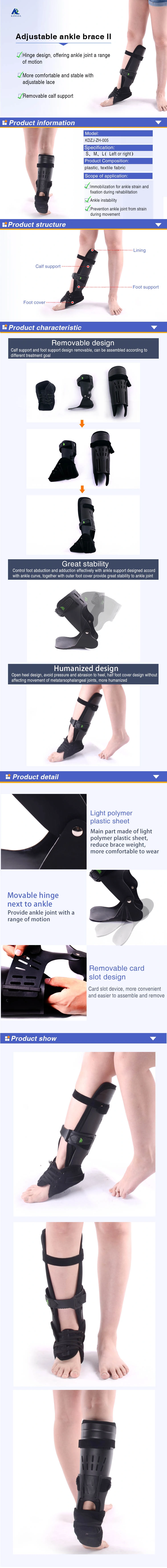 New Designed Adjustable Ankle Support Brace for Men and Women Running Volleyball Sports Workout Ankle Supports