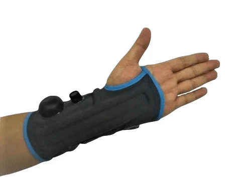 Physical Therapy Equipment Inflatable Wrist Brace Air Inflatable Orthopedic Wrist Brace Polyester Fabric Coating TPU Film
