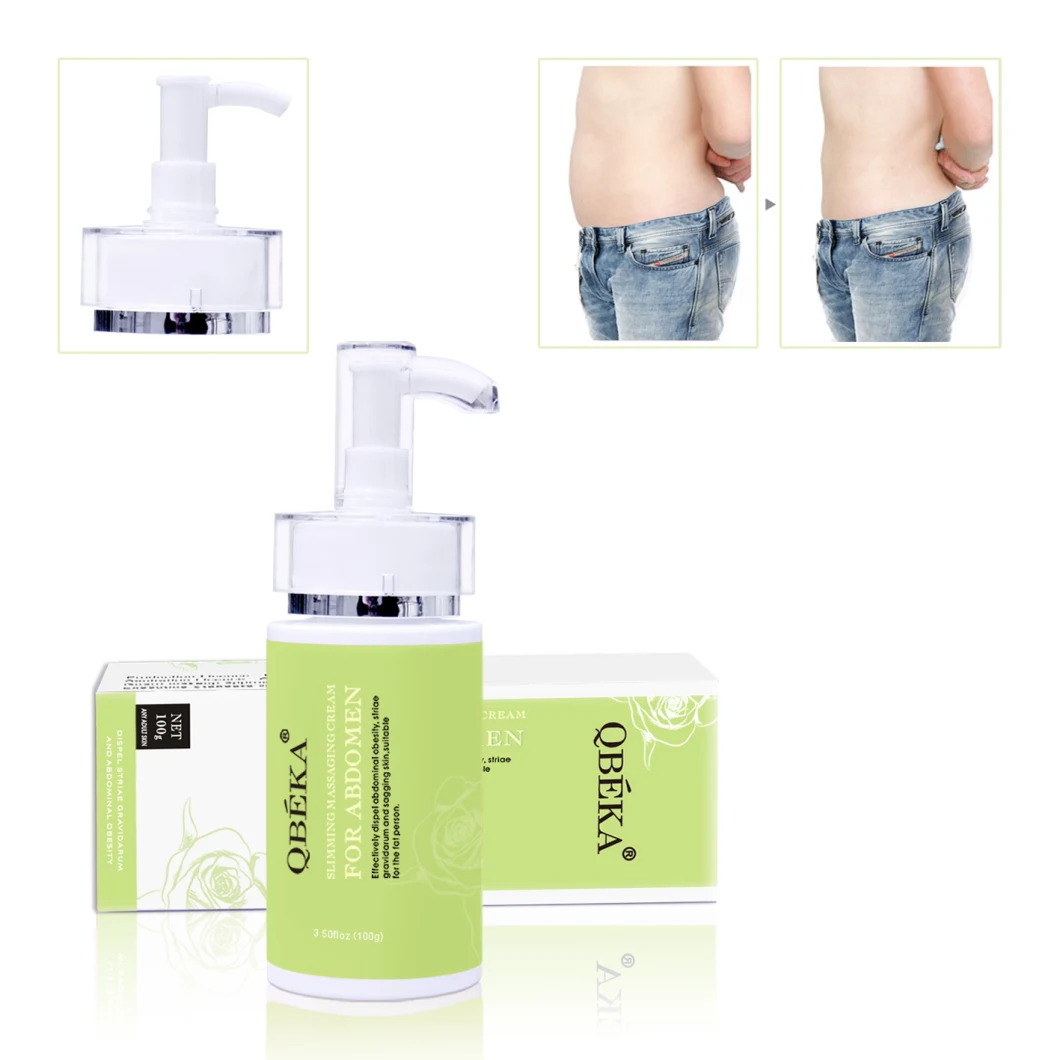 Slimming Product Quick Effect QBEKA Slimming Massaging Cream for Abdomen