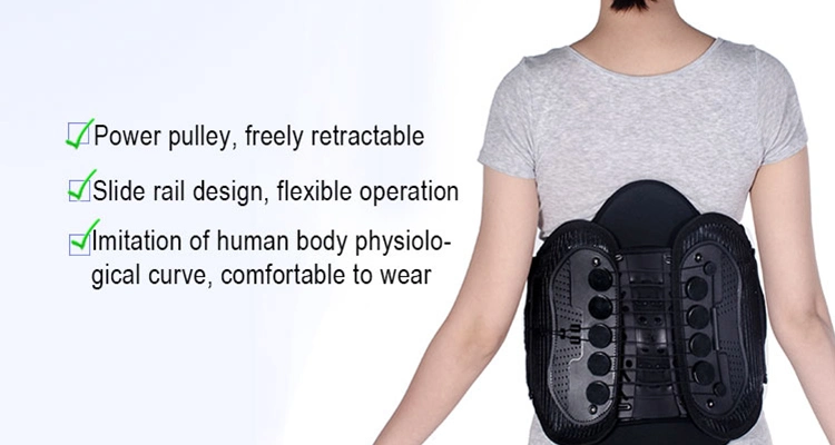 Ome Adjustable Orthopedic Lumbar Brace Medical Waist Brace Back Support