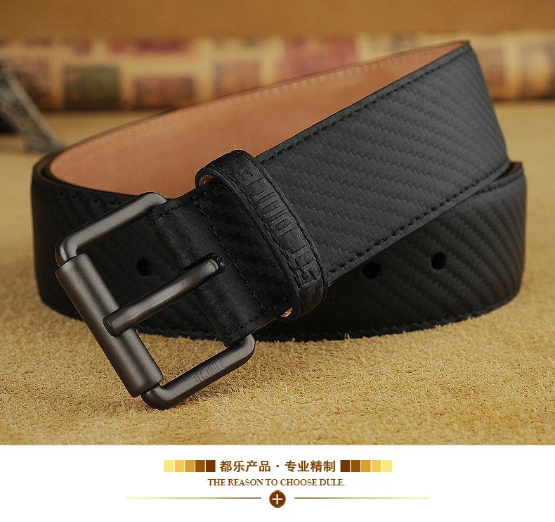 Fashion Leather Belt Brass Pin Buckle Full Grain Cow Leather Belt Men Belt Wholesale Designer Belts