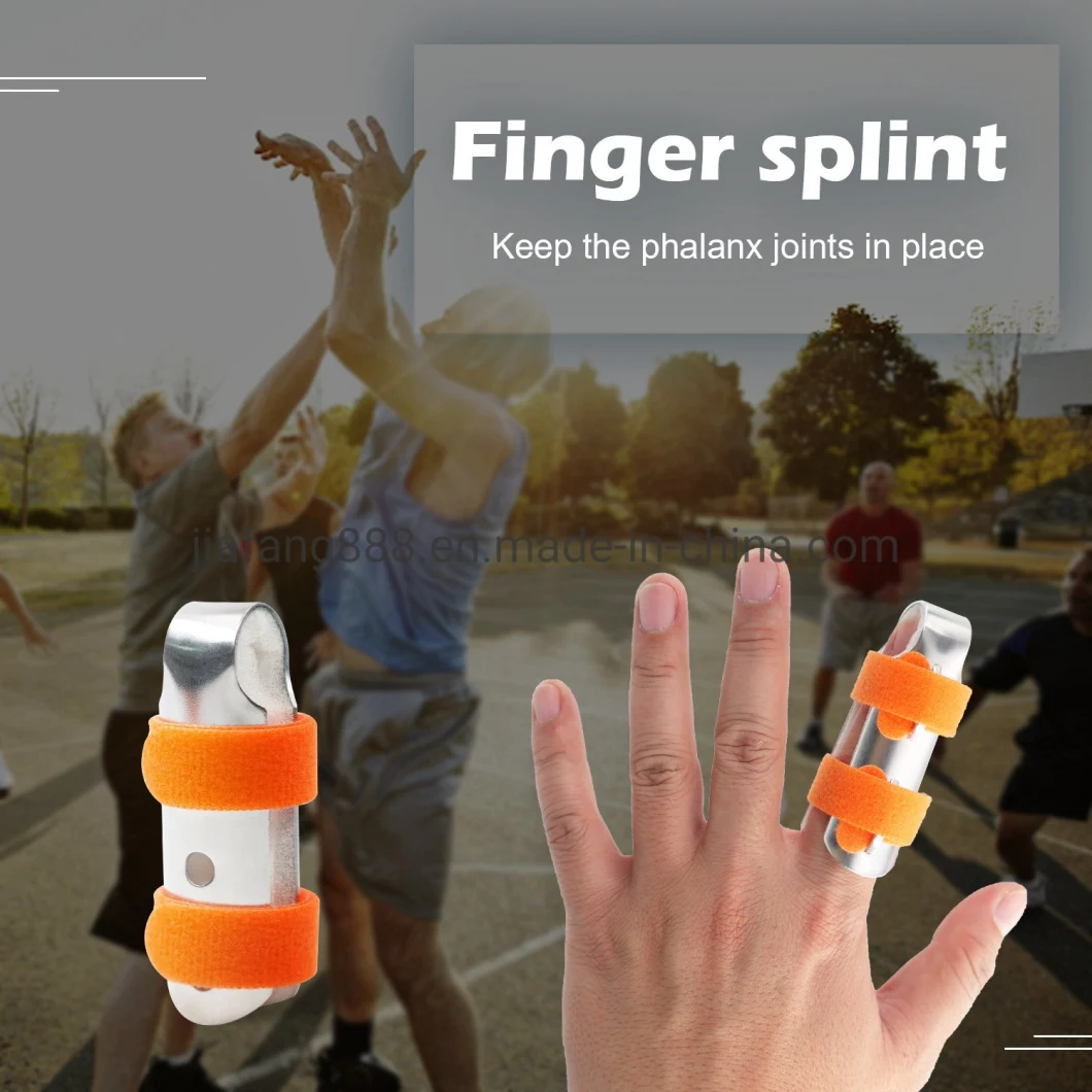 Medical Equipment Finger Splint Bendable Padded Medical Finger Splint Baseball Finger Immobilizer Splint