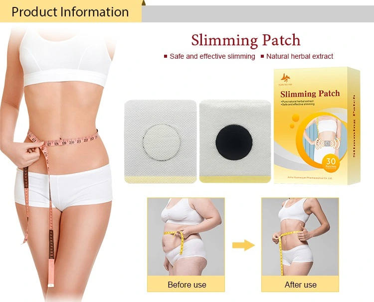 China Supply Weight Loss Plaster Abdomen Fat Slimming Patch