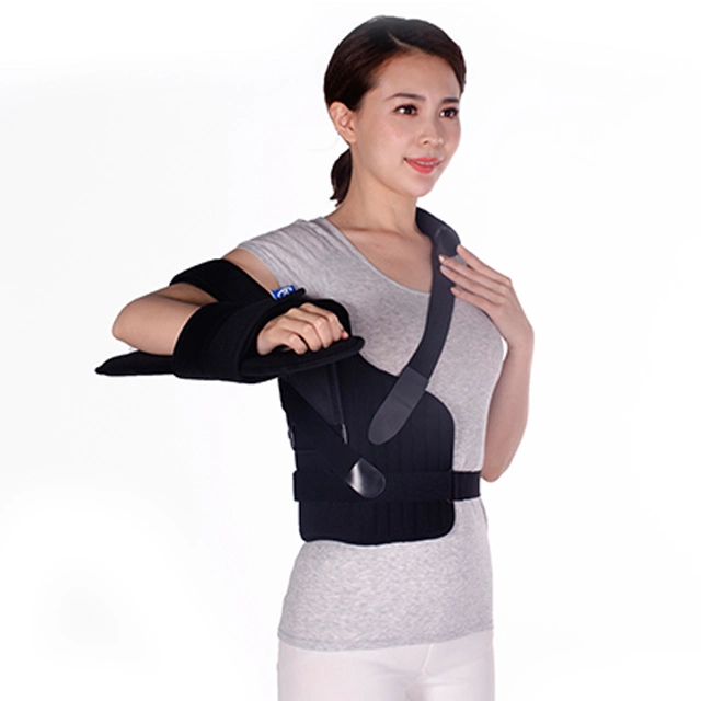 Compression Shoulder Brace Posture Support Body Back Shoulder Brace Belt Arm Sling