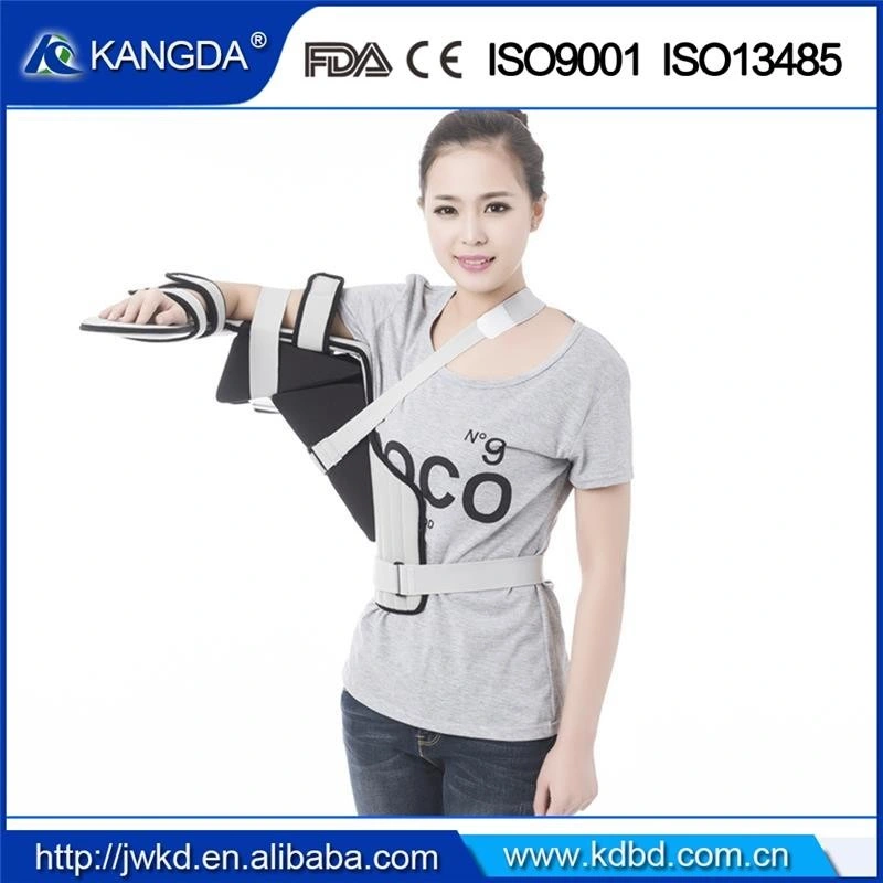 Functional Black Orthopedic Arm Brace with Shoulder Abduction Brace