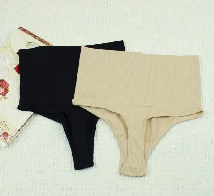 Waist Body Shaper Briefs Thong Slimming High Waist Tummy Control Panties