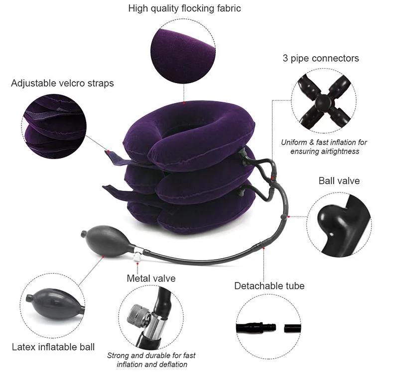 Comfortable Neck Traction Neck Brace Type for Neck Support