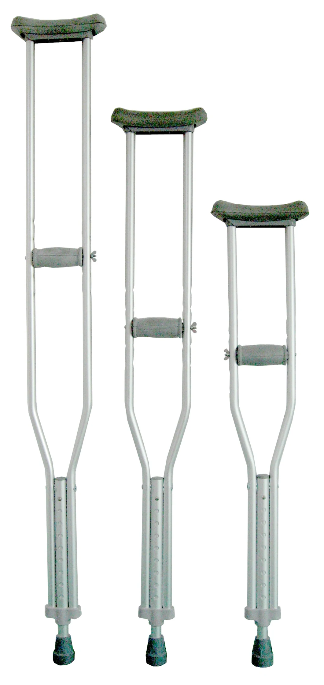 Comfortable Adjustable Elderly and Disabled Aluminum Alloy Forearm Elbow Crutches