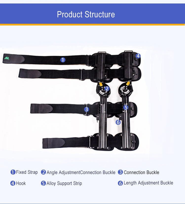 Best Price Leading Design Hinged Knee Brace Support After The Surgery Orthopedic
