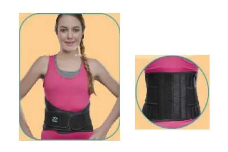 Faja Sacrolumbar Cierra Facil Elastic Orthopedic Lumbar Support Lower Back Waist Brace Belt