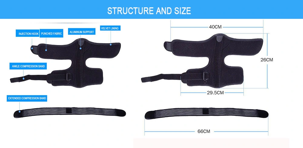 Plantar Fasciitis Foot Drop Orthopedic Brace for Sleep Support