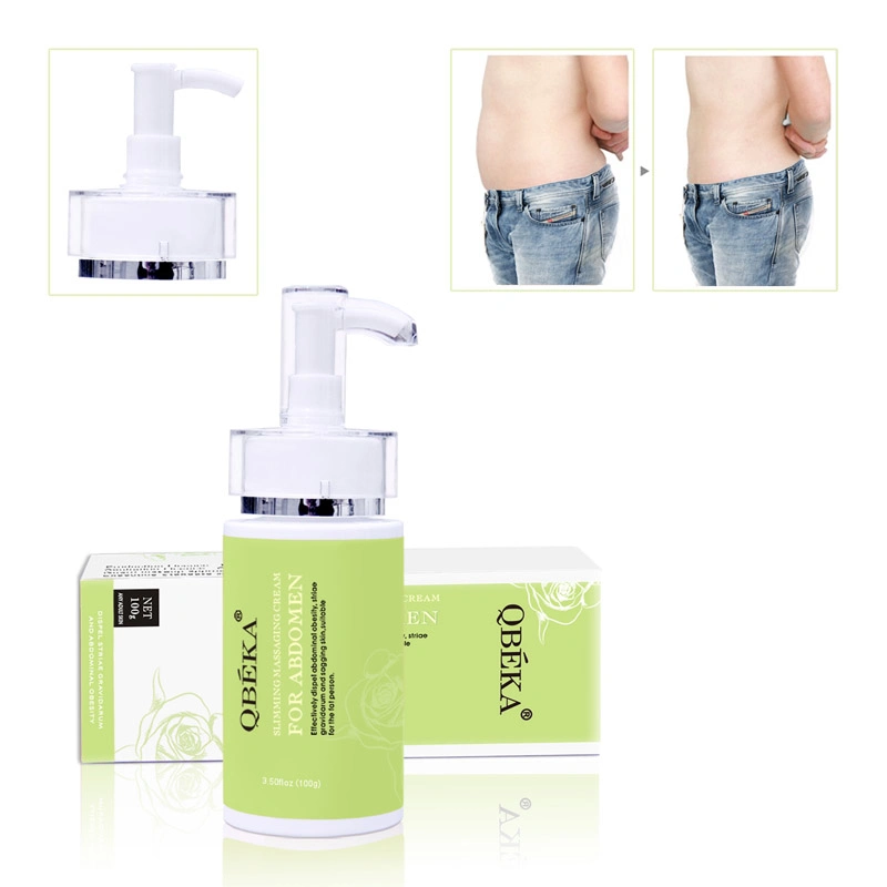 Qbeka Slimming Massaging Cream for Abdomen Body Shape Slimming Cream Hot Fat Burning Cream