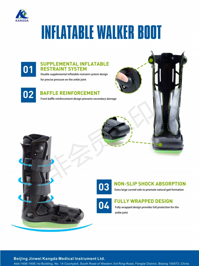 Short Orthopedic Walking Rehabilitation Ankle Fracture Walker Boot