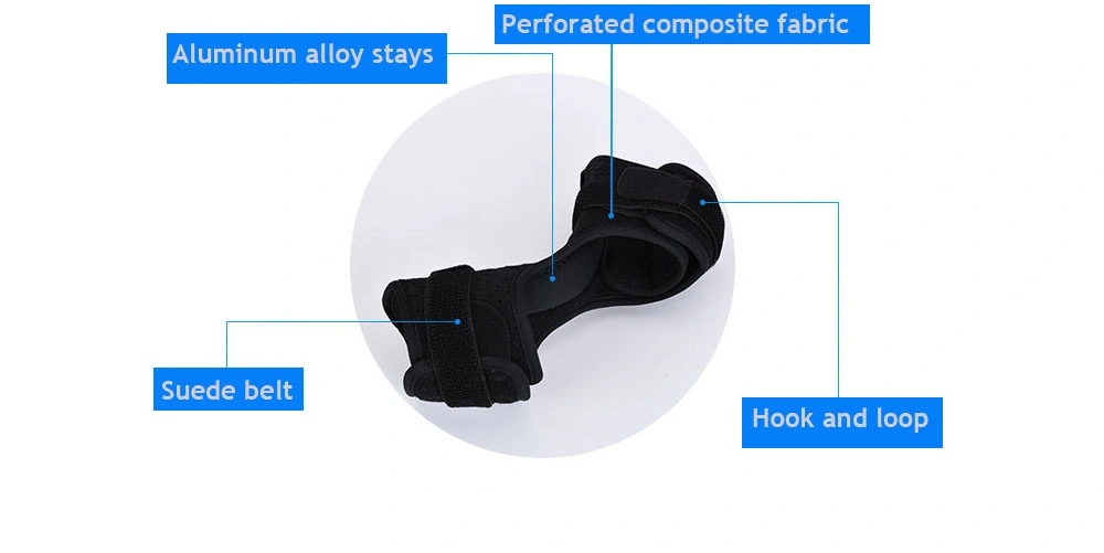 Adjustable Dorsal Drop Foot Support Orthotic Brace