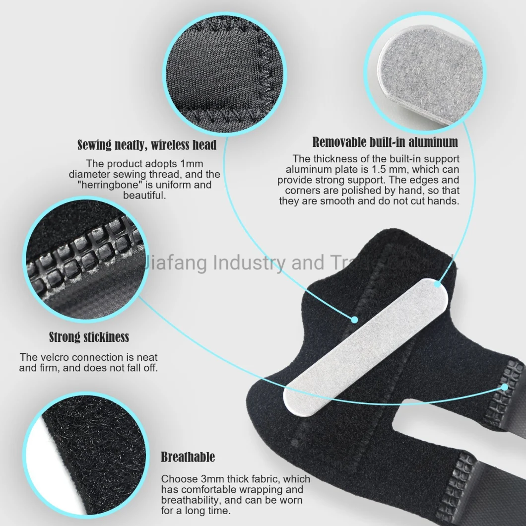 Medical Equipment Products Finer Splint Bendable Padded Medical Finger Splint Baseball Finger Immobilizer Splint
