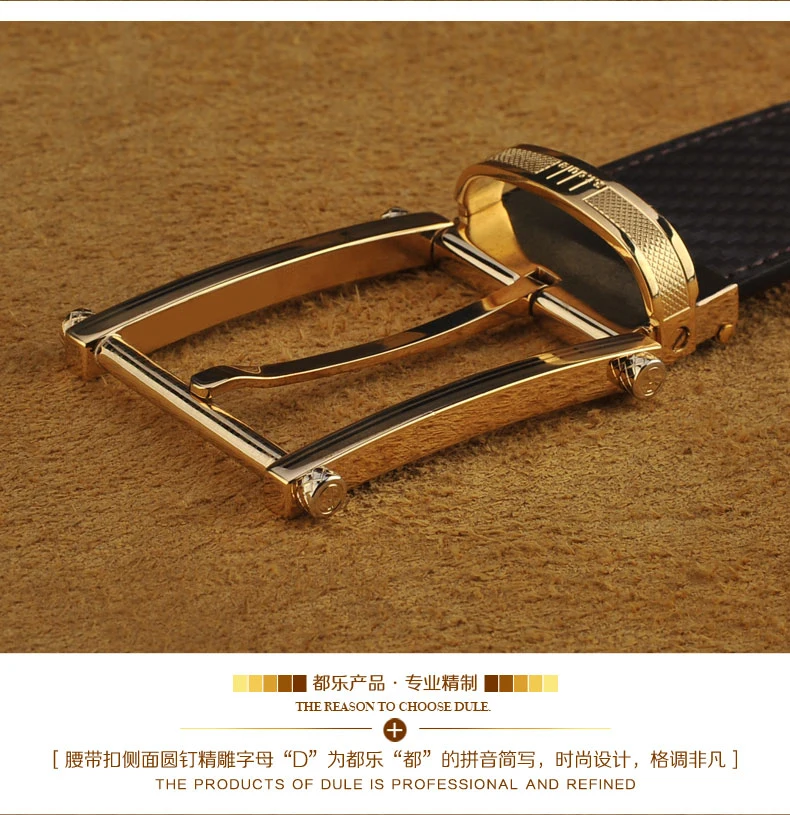 Latest Pin Brass Buckle Belt Top Grain Cow Leather Belt Fashion Genuine Leather Belt Designer Belt