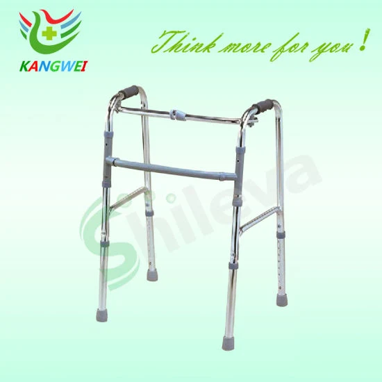 Hospital Medical Hand Cane with 4 Winged Elbow Crutch for Disabled Walking Stick (Slv-E4016)