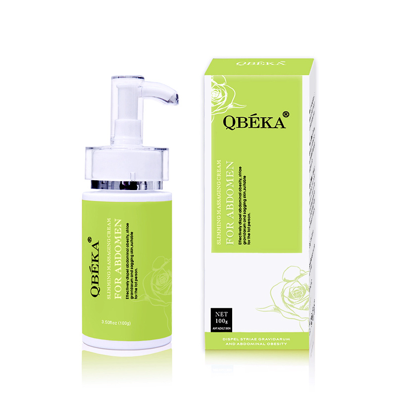 OEM Available Qbeka Slimming Massaging Cream for Abdomen Slimming Cream Soft Apply Fat Burning Cream