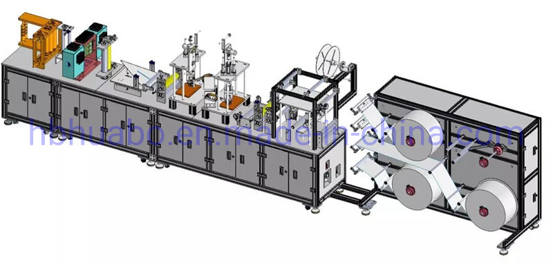 N95, Kn95, 3ply Medical Face Mask Machine Automatic Nonwoven Mask Making Machine