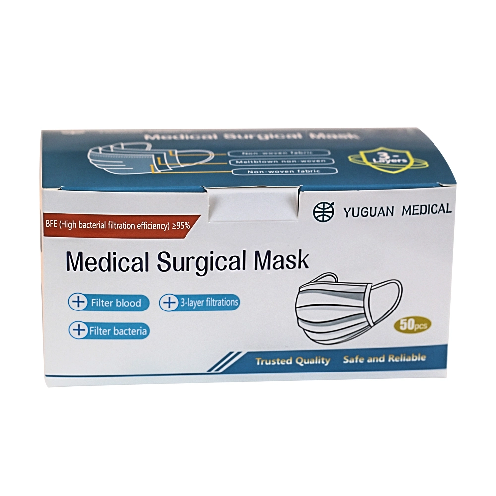 Earloop Anti Fog Disposable Face Mask Anti-Virus Anti-Bacterial Anti Flu