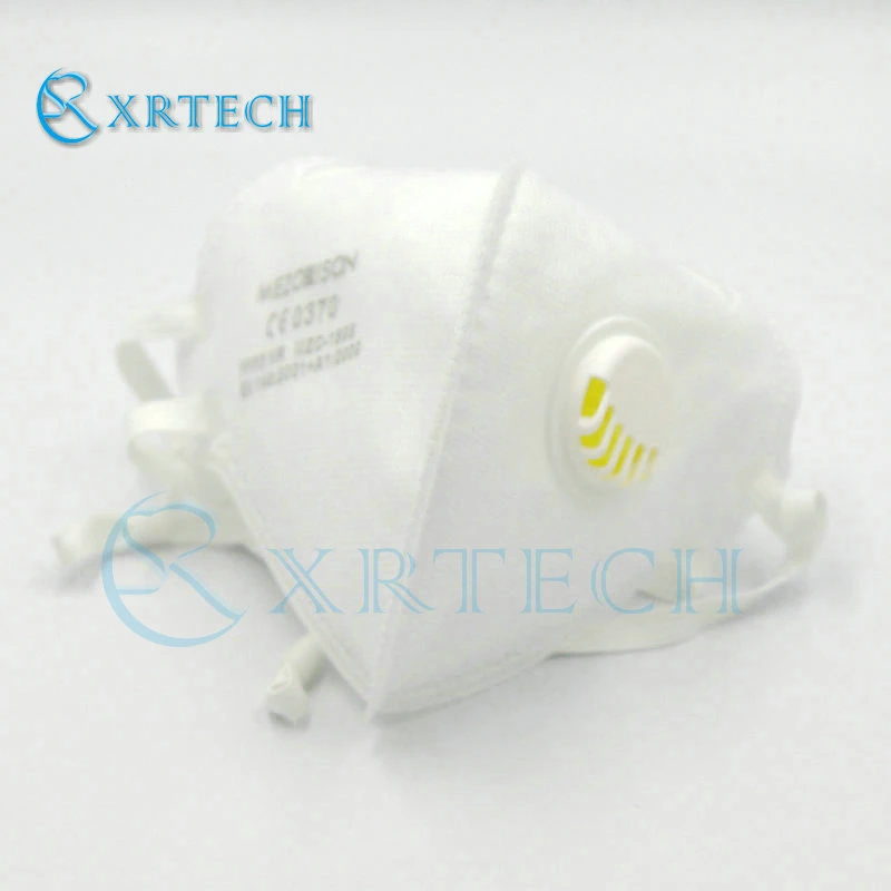 5 Layers KN95 Kn99 FFP1 FFP2 FFP3 Face Mask with Valve Earloop White List Manufacture