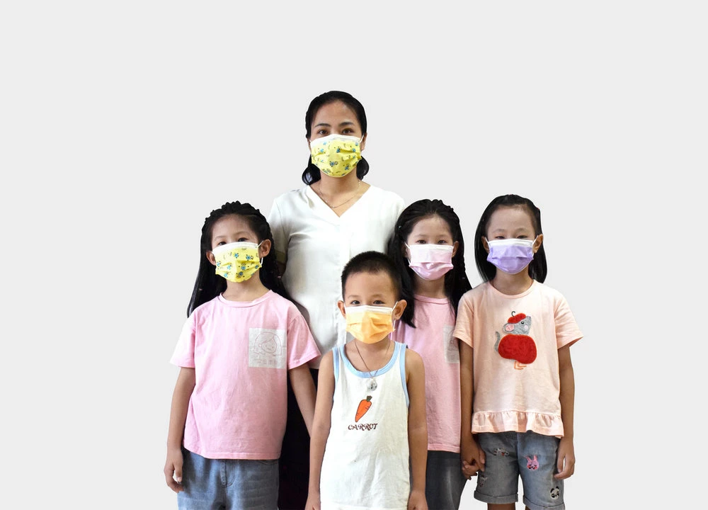Colorful 3 Ply Disposable Face Mask From Professional Face Masks Supplier for Children/Kids and Adults