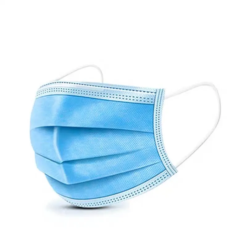Face Mask Disposable Flat-Fold Facemask Particle Filtering Half Face Cover Factory Directly Supplied Mask