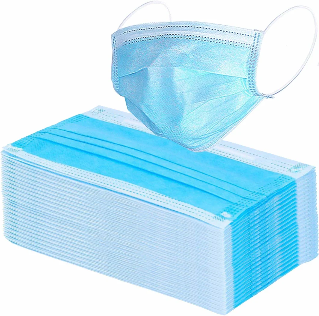 Ce Medical Use Surgical Facemask 3-Ply Type Iir Face Mask