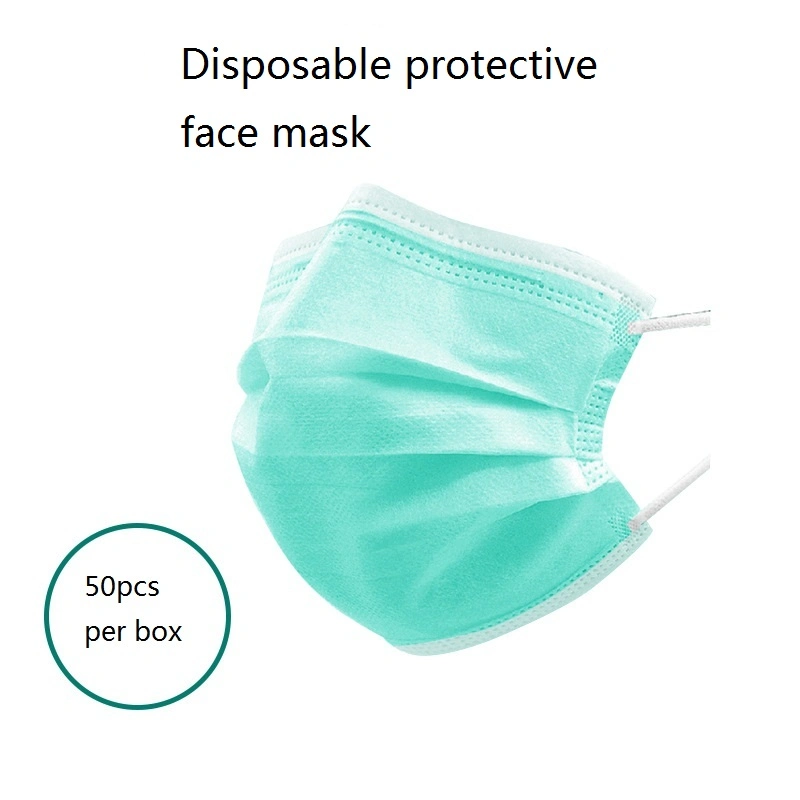 in Stock Anti Virus Disposable Face Masks Anti Pollution Dust-Proof Face Masks for Virus Protection