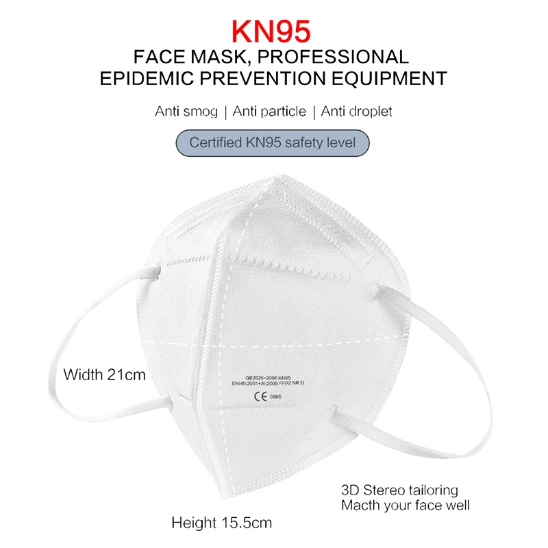 Best Mouth-Muffle Safe Respirator FFP3 Disposable KN95 Face Mask Supplier