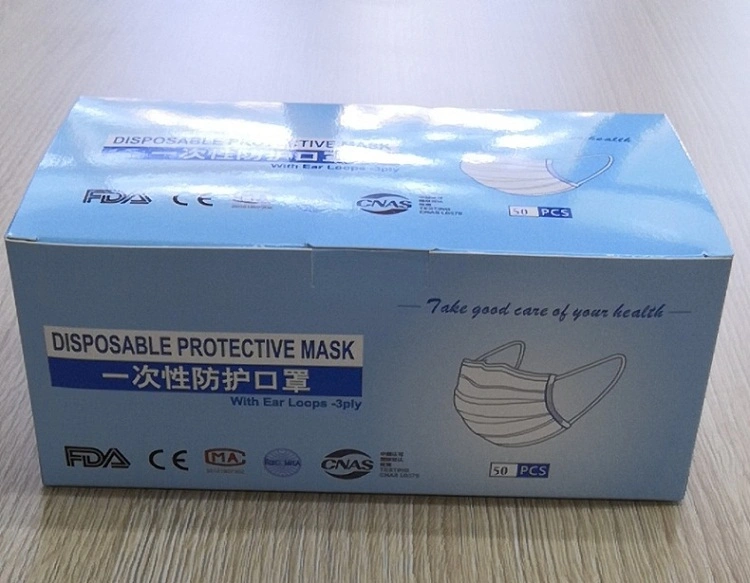 in Stock Anti Virus Disposable Face Masks Anti Pollution Dust-Proof Face Masks for Virus Protection