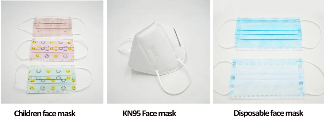 KN95 Dustproof Anti-Fog and Breathable Face Masks KN95 Mask 95% Filtration Features as FFP2