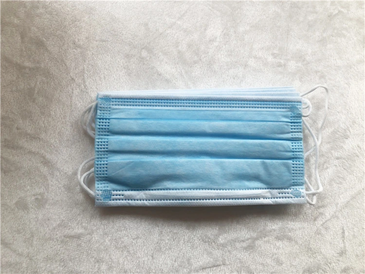 in Stock China Face Mask 3 Ply Earloop Mask Disposable Face Mask