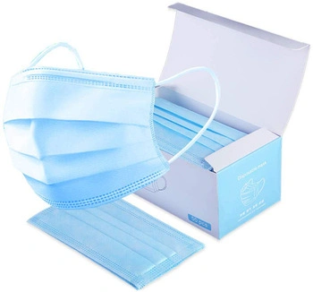 Earloop Health Respirator Face Mask 3-Ply Disposable Face Mask