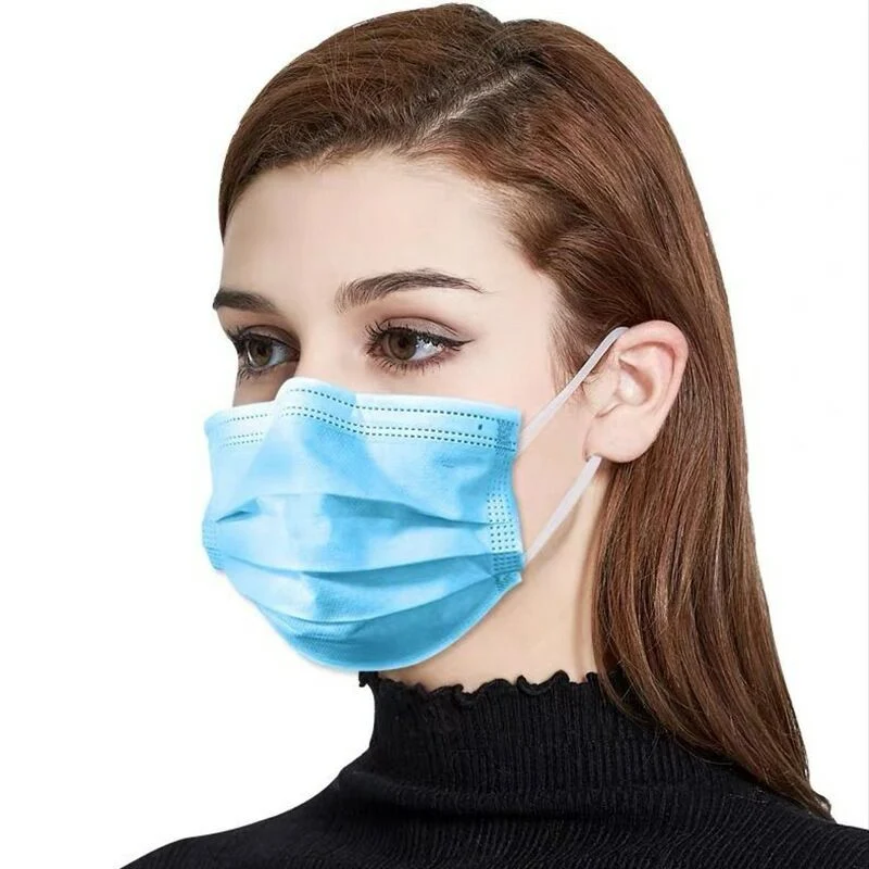 Protective Face Mask 3ply Disposable Wholesale Stop Virus Transmission Disposable Earloop Filter 3ply Earloop Face Mask