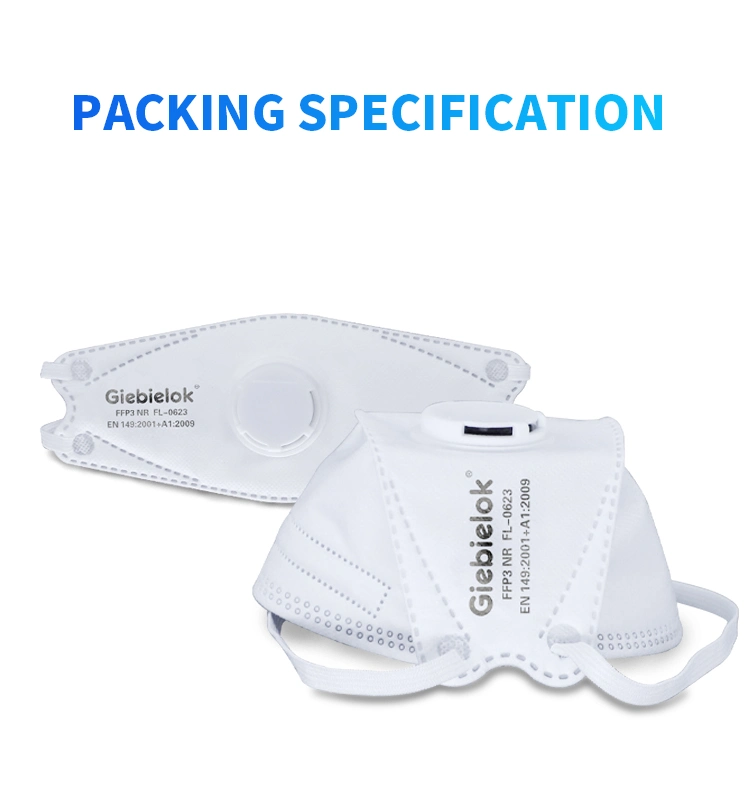 Disposable Dust Particulate Respirator Protective FFP2 Fish Masque Mascrailla FFP3 Face Mask with Valve