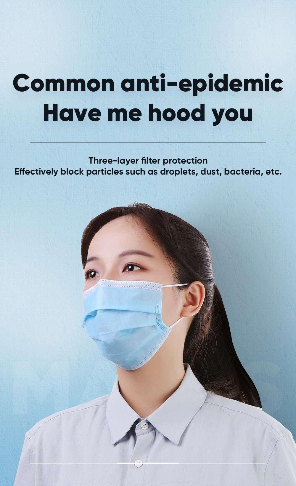 3 Ply Non Woven Protective Disposable Face Mask Suppliers