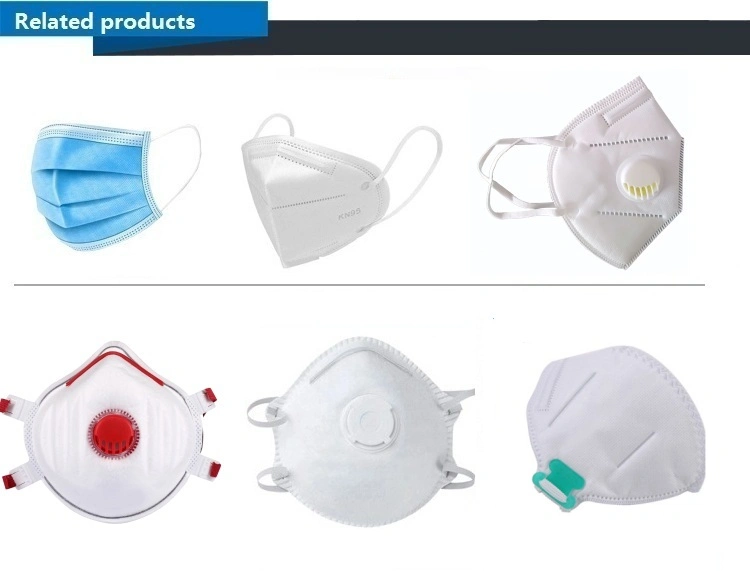 Wholesale Anti Dust KN95 Facemask Disposable Respirator En149 FFP2 Masque