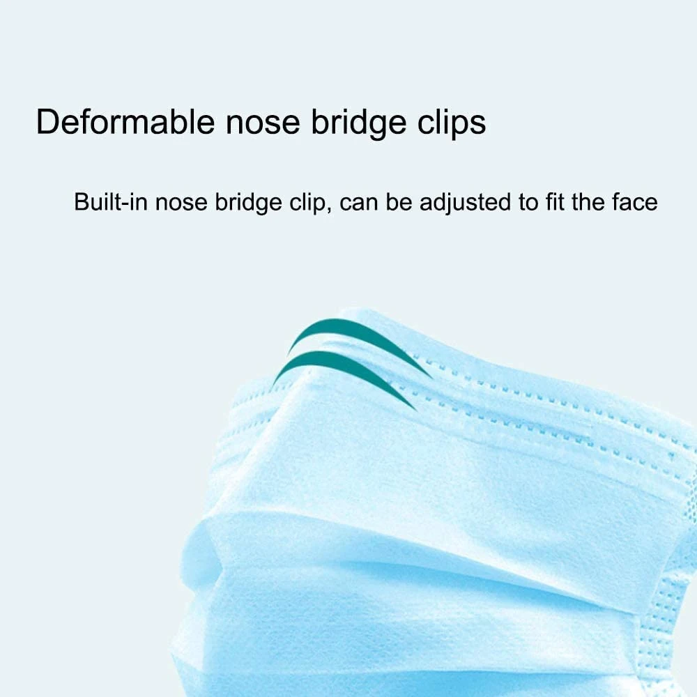 Wholesale Face Mask Manufacturer Protective Dust Face Mask 3ply Disposable Face Masks Ship From USA