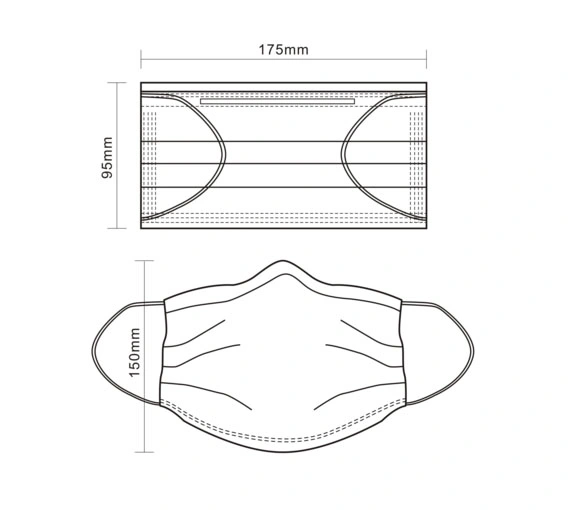 Active Carbon Face Mask Disposable Medical Face Mask