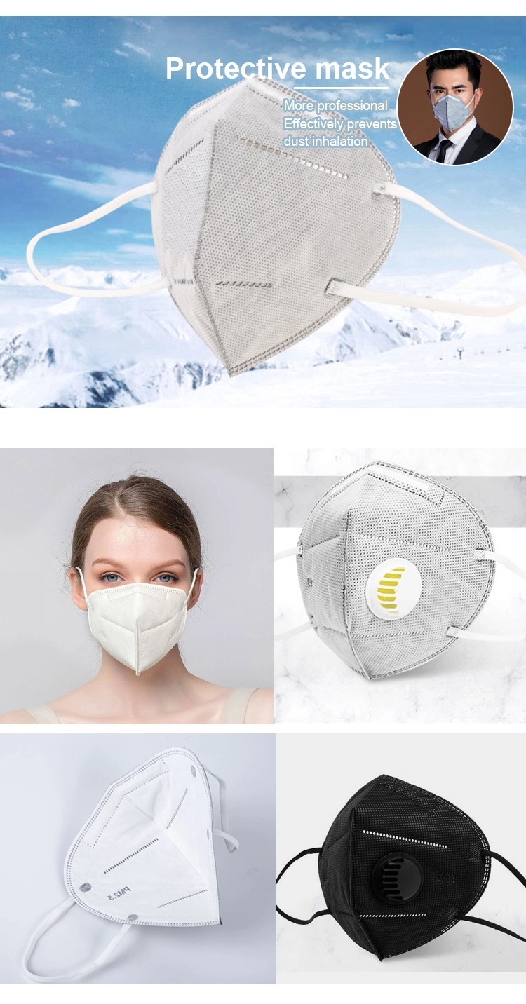 Delivery Disposable High Quality Protective Face Mask Particular Respirator KN95 Dust Mask