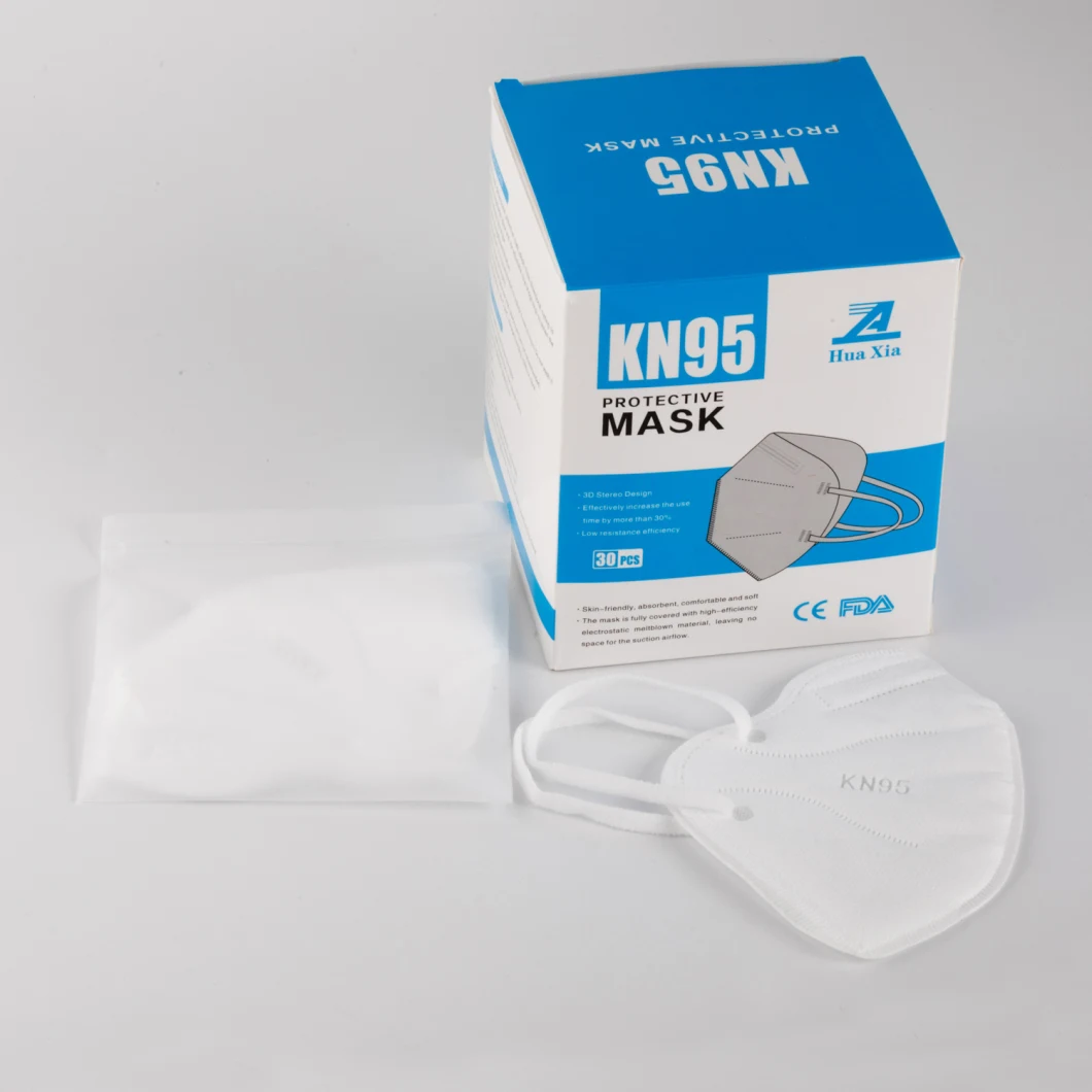 Kn95 Mask 5 Layers Non-Woven Safety Protective Face Mask Anti Pollution/Fog /Dust/ Kn95 Mask